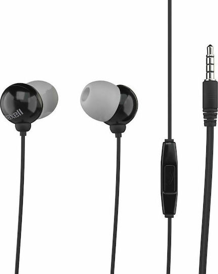 Maxell Plugz + Mic În ureche Handsfree cu Mufă 3.5mm Negru