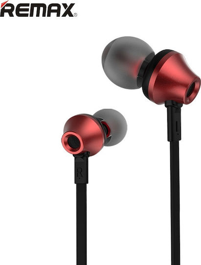 Remax RM-610D In-ear Handsfree with 3.5mm Connector Red
