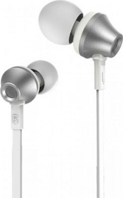 Remax RM-610D In-ear Handsfree with 3.5mm Connector Silver