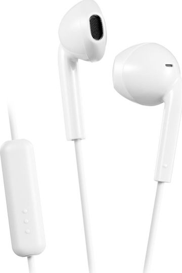 JVC HA-F17M Earbuds Freihändig Kopfhörer mit Stecker 3.5mm Weiß