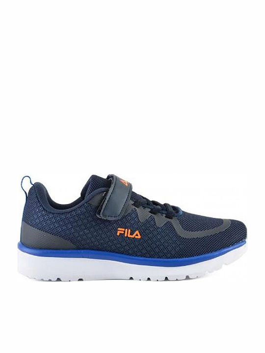 Fila Bells Kids Sports Shoes Running with Hoop Loop Closure Navy Blue  3AF91107-423