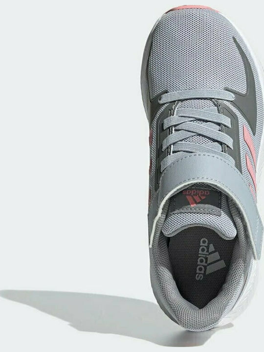 Runfalcon 2.0 C Αθλητικά Παιδικά Παπούτσια Running με Σκρατς Halo Silver / Super Pop / Grey Three