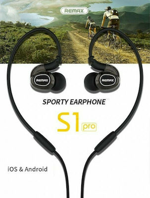 Remax S1 Pro In-ear Handsfree with 3.5mm Connector Black