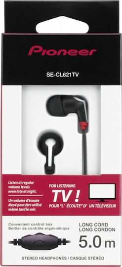 Pioneer SE-CL621TV In-Ear Freihändig Kopfhörer mit Stecker 3.5mm Schwarz