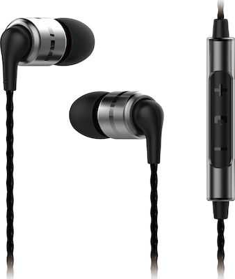 Soundmagic E80C În ureche Handsfree cu Mufă 3.5mm Argint