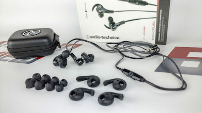 Audio Technica ATH-CKX9iS In-Ear Freihändig Kopfhörer mit Stecker 3.5mm Schwarz