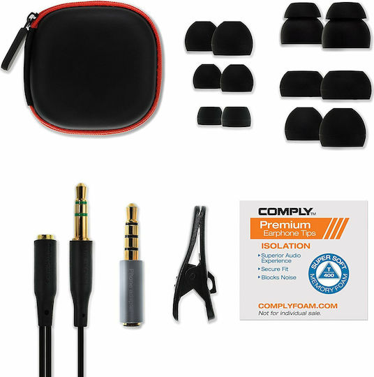 Soundmagic E80C Безжични Стерео с жак 3.5mm Сребрист
