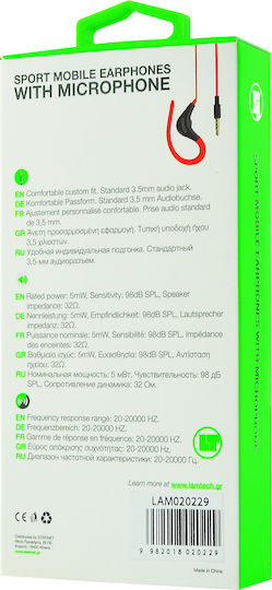 Lamtech Sport In-ear Handsfree with 3.5mm Connector White