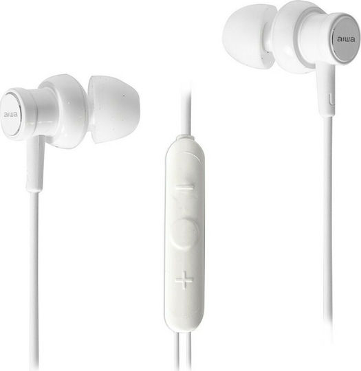 Aiwa Diamond ESTM500 In-ear Handsfree with 3.5mm Connector White