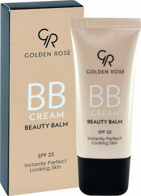 Golden Rose Beauty BB- Dark 06 Feuchtigkeitsspendend Balsam Gesicht Tag mit SPF25 30ml