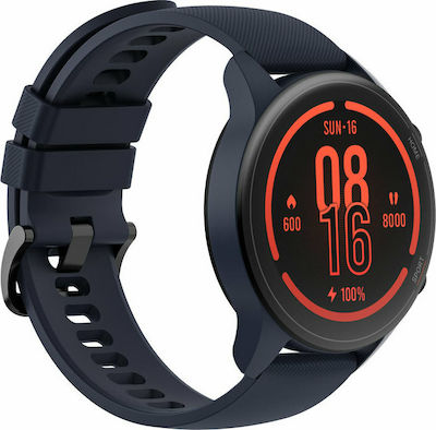 Xiaomi Mi Watch Водоустойчив с Пулсомер (Navy Blue)