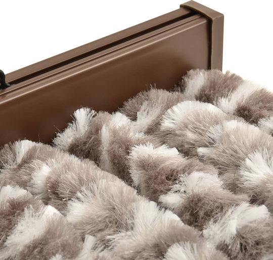 vidaXL Türvorhang Grey-Brown 100x220cm 325462