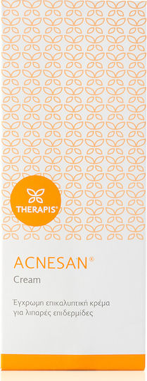 Therapis Acnesan for Dark Skin Light Cream Day Tinted for Oily Skin 75ml