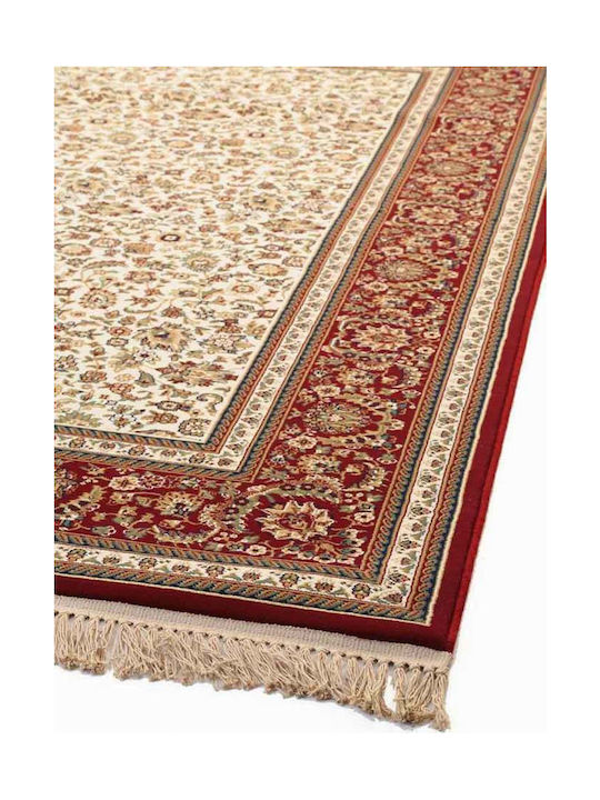 Royal Carpet 8712 Rug Rectangular with Fringes Sherazad Ivory