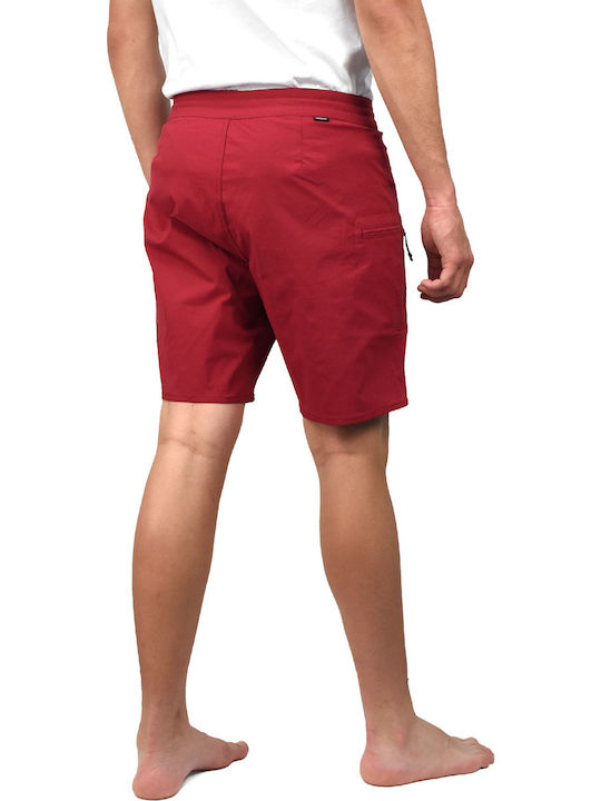 Emerson Herren Badebekleidung Bermuda Rasberry Red