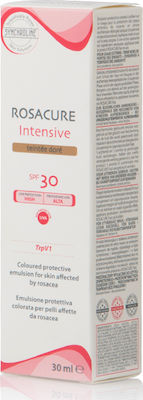 Synchroline Rosacure Intensive Dore Hidratantă Cremă Pentru Față Colorat și SPF30 pentru Piele Sensibilă 30ml