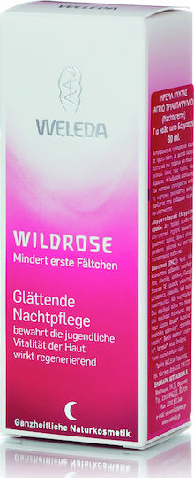 Weleda Wild Rose Κρέμα Προσώπου Νυκτός για Ενυδάτωση & Αντιγήρανση 30ml