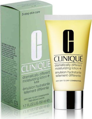 Clinique Dramatically Different fără culoare 24h Hidratantă Loțiune Pentru Față cu Acid Hialuronic 50ml