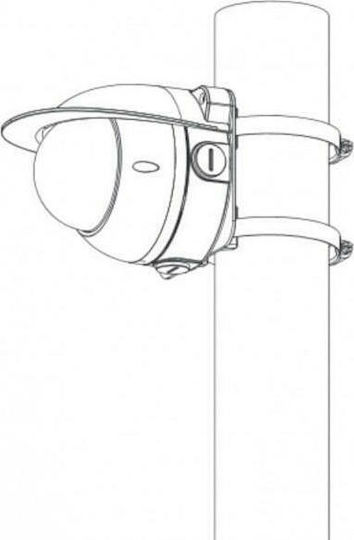 Dahua PFA200W Αξεσουάρ CCTV Σκέπαστρο Προστασίας από Βροχή για Dome Κάμερες PFA200W