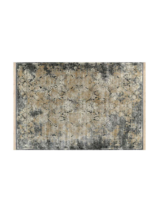 Tzikas Carpets 18576-095 Teppich Rechteckig mit Fransen Serenity