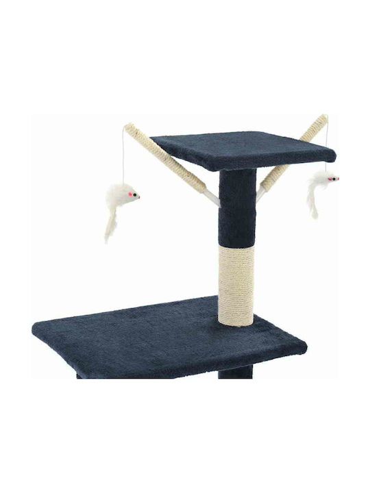 vidaXL Scratching Post Cat Trees Blue 5 levels 49x35x138cm