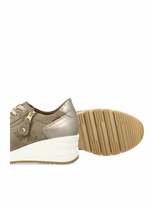 Γυναικεία Ανατομικά Sneakers Μπεζ