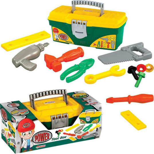 Dede Power Tool Set in Box για 3+ Ετών 12τμχ