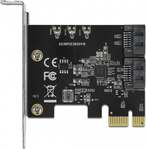 DeLock Κάρτα PCIe σε 2 θύρες SATA III