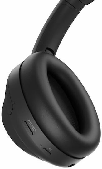 Sony WH-1000XM4 Ασύρματα / Ενσύρματα Over Ear Ακουστικά με 30 ώρες Λειτουργίας και Quick Charge Μαύρα