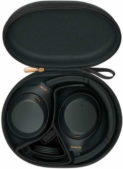 Sony WH-1000XM4 Ασύρματα / Ενσύρματα Over Ear Ακουστικά με 30 ώρες Λειτουργίας και Quick Charge Μαύρα