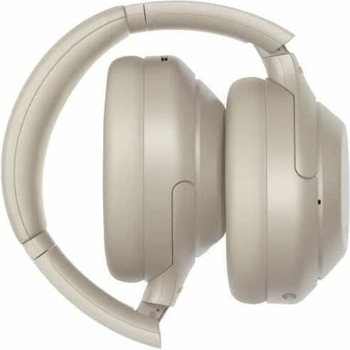 Sony WH-1000XM4 Wireless / Wired Over Ear Headphones with 30 hours of Operation and Quick Charge Silver