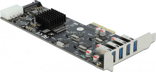 DeLock Κάρτα PCIe σε θύρα SATA / USB 3.2