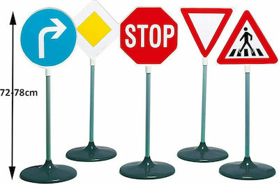 Klein Role Play Toy Traffic Signs 5pcs