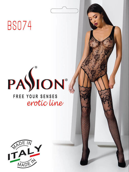 Passion BS074 Ολόσωμο Καλσόν Black