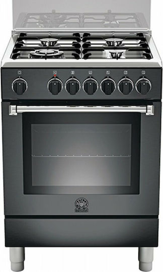 La Germania AM6 4C 61 C NE T GPL Ri Herd 56Es B59.5cm. Inox