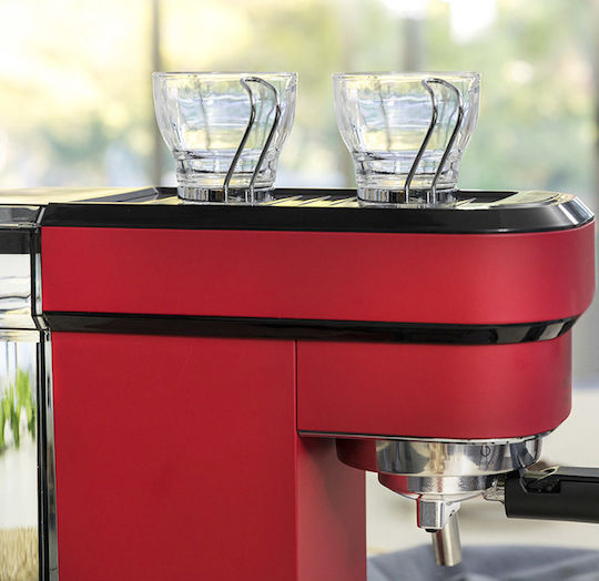 Cecotec Cafelizzia 790 Shiny 1350W Налягане 20бар Червена