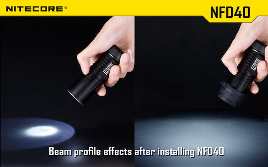 NiteCore Nfd40 Филтър за фенер Бял