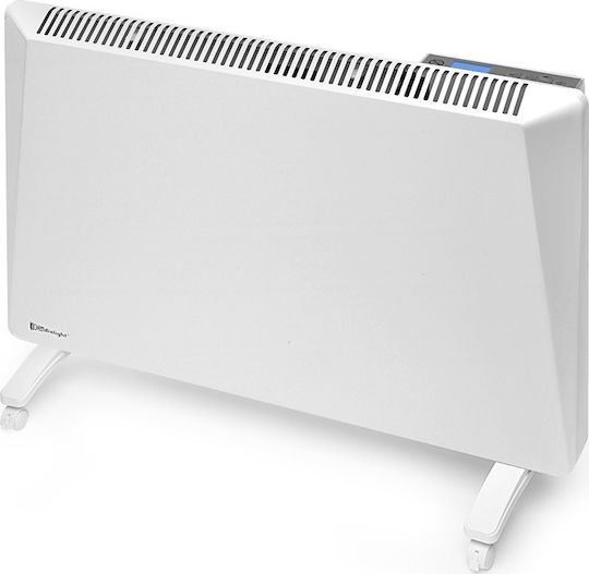 Radialight Sirio 10 Convector Heater Wall 1000W with Electronic Thermostat 65x42cm White