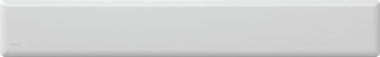 Nobo NTL2N12 Slimline Convector Heater Wall 1250W with Electronic Thermostat 152.5x20cm White