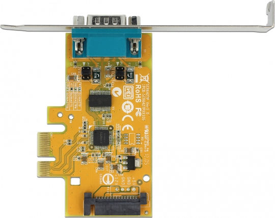 DeLock PCIe Controller with 1 RS232 DB9 Serial Port