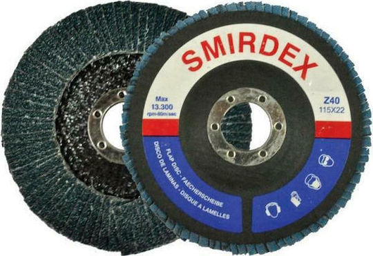 Smirdex Grinding Disc Zirconium Metal 115mm P100