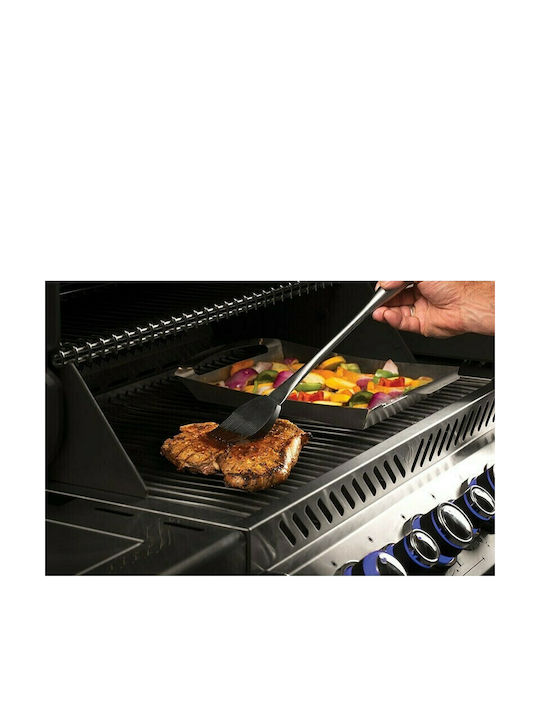 Napoleon Set of 3 BBQ Tools with Basting Brush, Tongs, and Spatula 70034