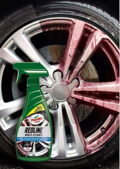 Turtle Wax Redline Wheel Cleaner Спрей Почистване за Дискове на Автомобил 500мл