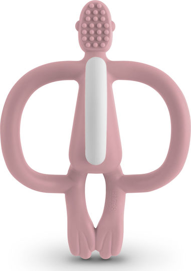 Matchstick Monkey Monkey Teething Ring BPA Free Silicone for 3 m+