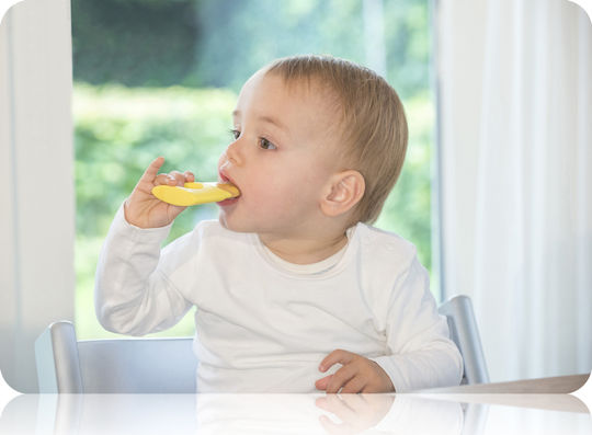 Kidsme Μασητικός Κρίκος Οδοντοφυΐας με Gel από Σιλικόνη για 3 m+