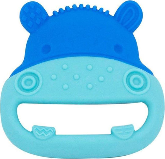 Marcus & Marcus Hippopotamus Teething Ring for Teething from Silicone for 6 Months+