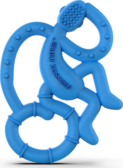 Matchstick Monkey Dancing Monkey Silicone BPA Free Teething Ring For 0 M+