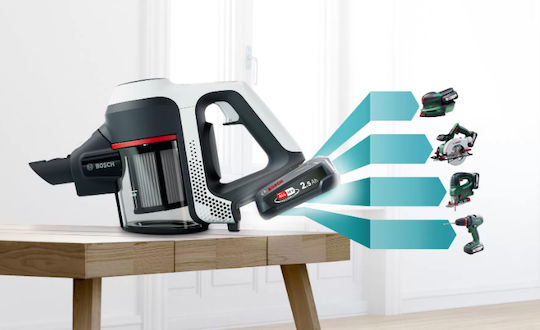 Bosch BKS611MTB Rechargeable Stick Vacuum 18V White