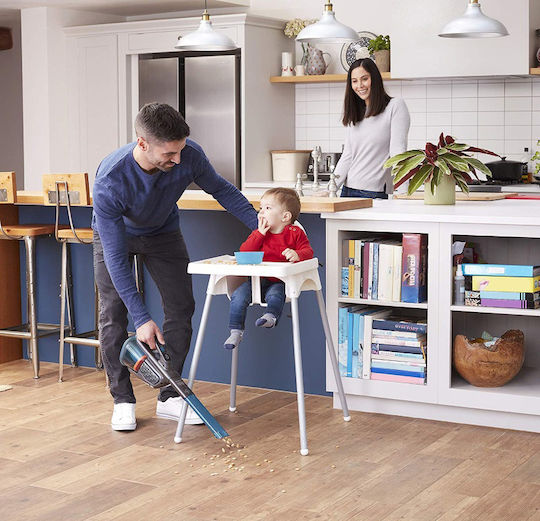 Black & Decker Επαναφορτιζόμενο Σκουπάκι Χειρός 12V Γκρι