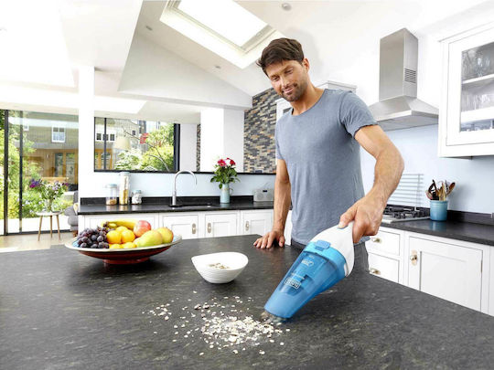 Black & Decker Επαναφορτιζόμενο Σκουπάκι Χειρός 3.6V Μπλε